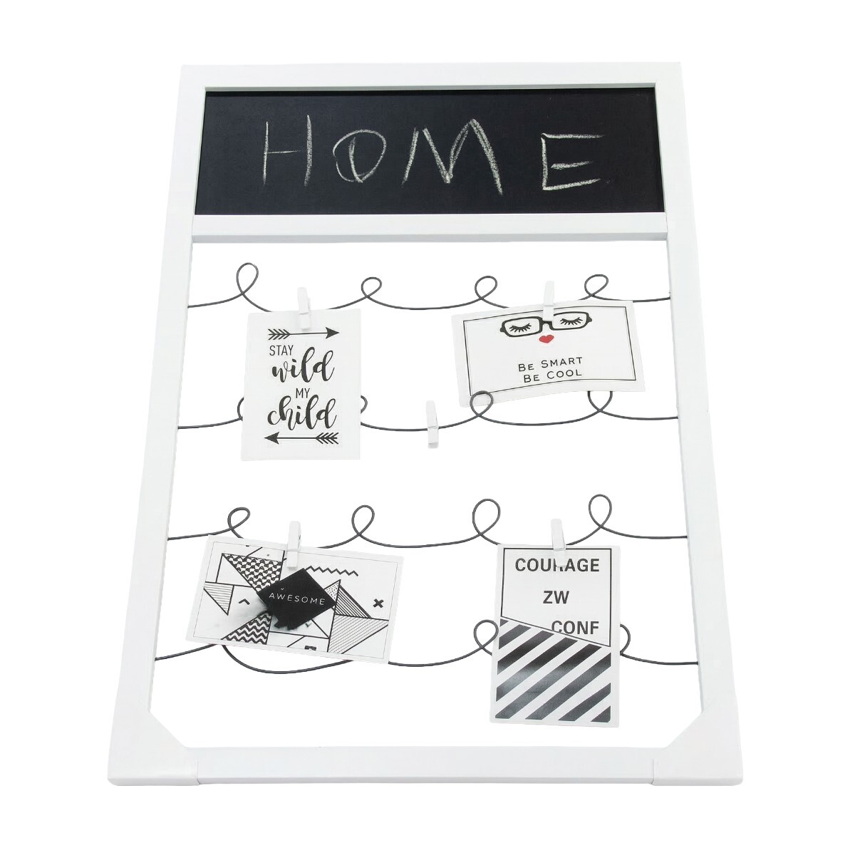 PANEL C/PIZARRA P/FOTOS 38X59CM 