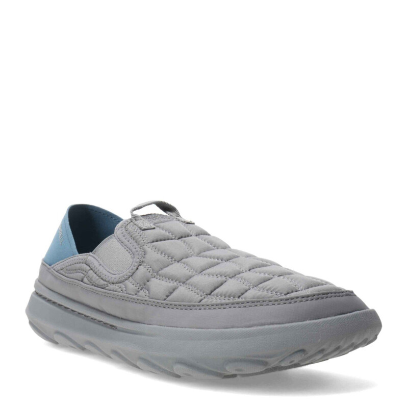 Championes de Hombre Merrell Hut Moc 2 Gris Cemento - Azul