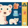Puzzle x3 Primo 9, 12 y 16 Pcs 3+ Djeco - Bosque Puzzle X3 Primo 9, 12 Y 16 Pcs 3+ Djeco - Bosque