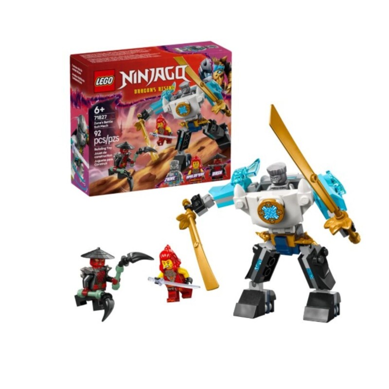 Bloques para armar Lego Ninjago Batallas de Zane 92 Pzas 6+ Bloques Para Armar Lego Ninjago Batallas De Zane 92 Pzas 6+