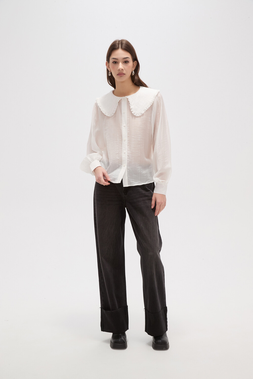 Camisa Raeli Marfil / Off White