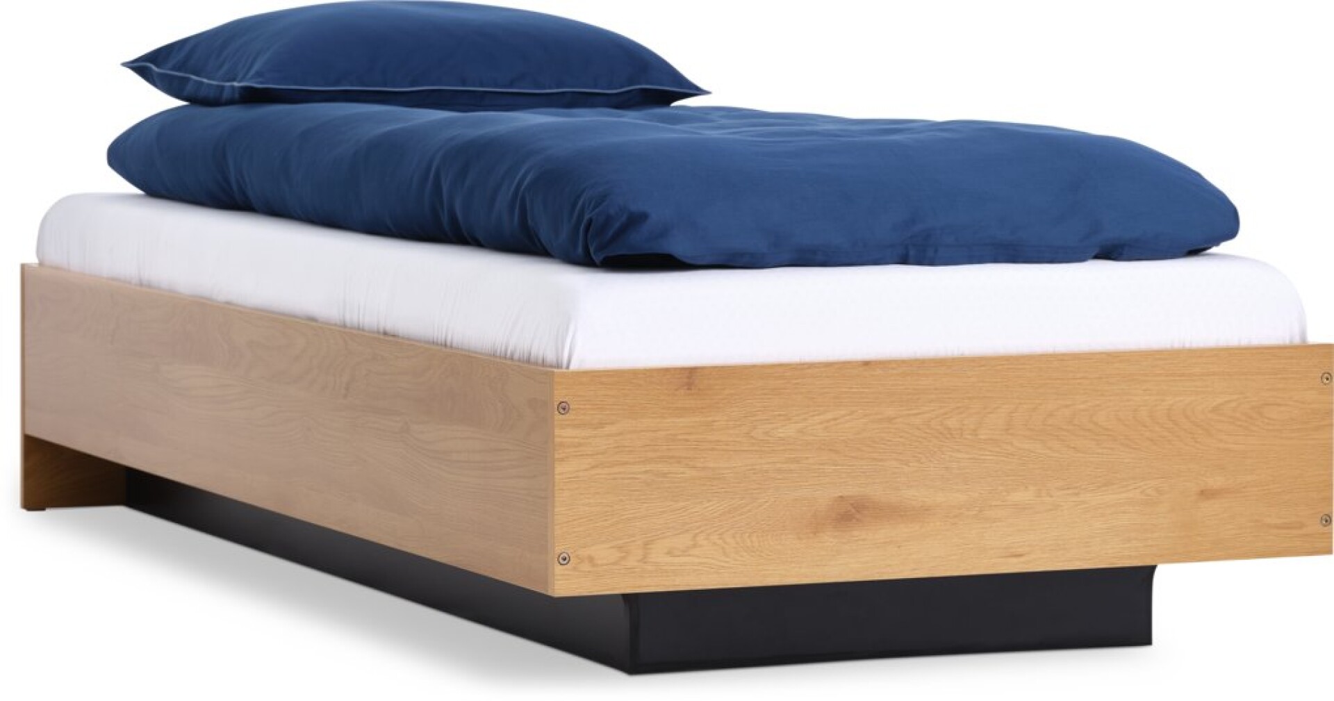 Estructura cama ELLINGE 90x190 almac roble 