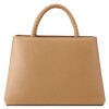 Satchel Handbag Erina 2 Comp Dark Camel