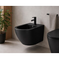 BIDET SUSPENDIDO NEGRO MATE HABITARE Bidet Suspendido Negro Mate Habitare