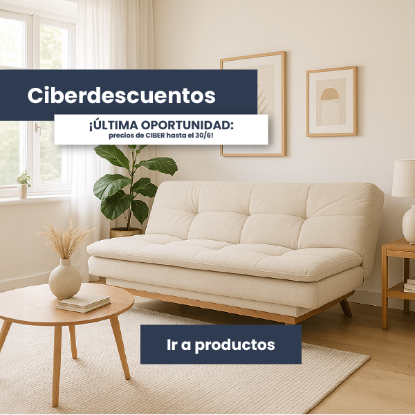 SOFÁS CAMA - MANTENEMOS CIBERDESCUENTOS 2025