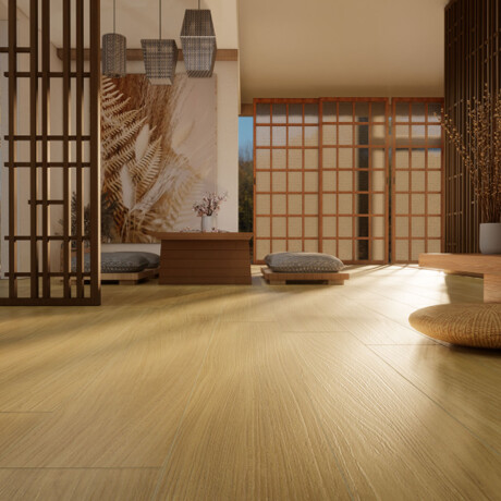 Porcelanato madera beige mate 20x141.5Cm piso pared GAMAS DE BEIGE