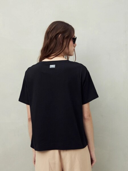 T-SHIRT D.CASSIN LIATRA NEGRO