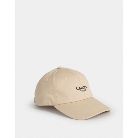 Gorra Caps Blanco Crudo