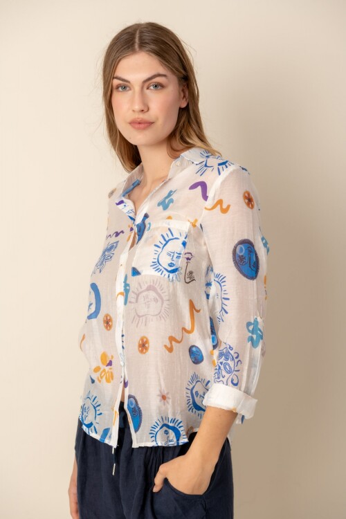 Camisa estampada Rafalet