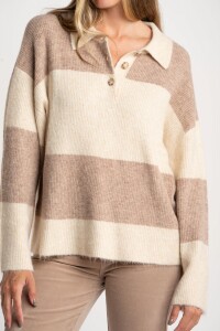 Sweater Polo Mocha