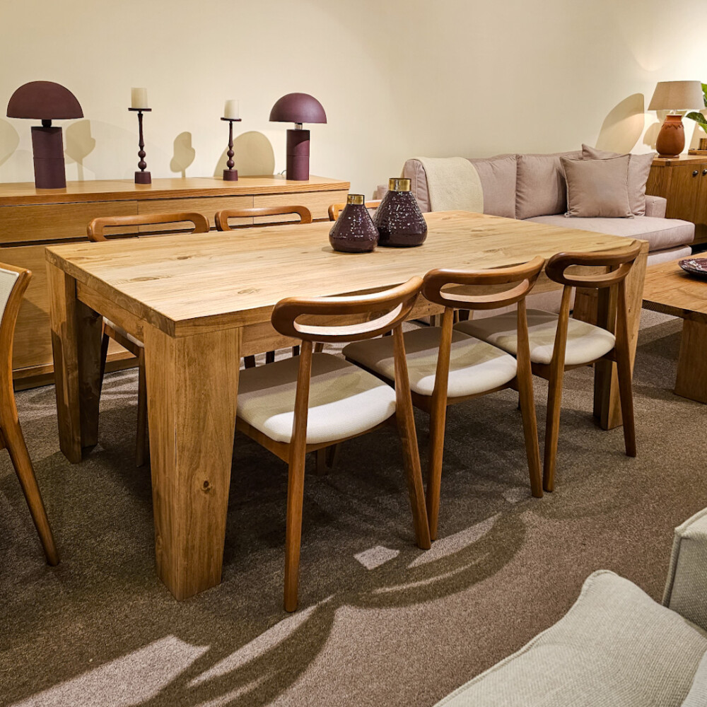 Mesa de comedor Veteada 200 x 100cm Mesa de comedor Veteada 200 x 100cm