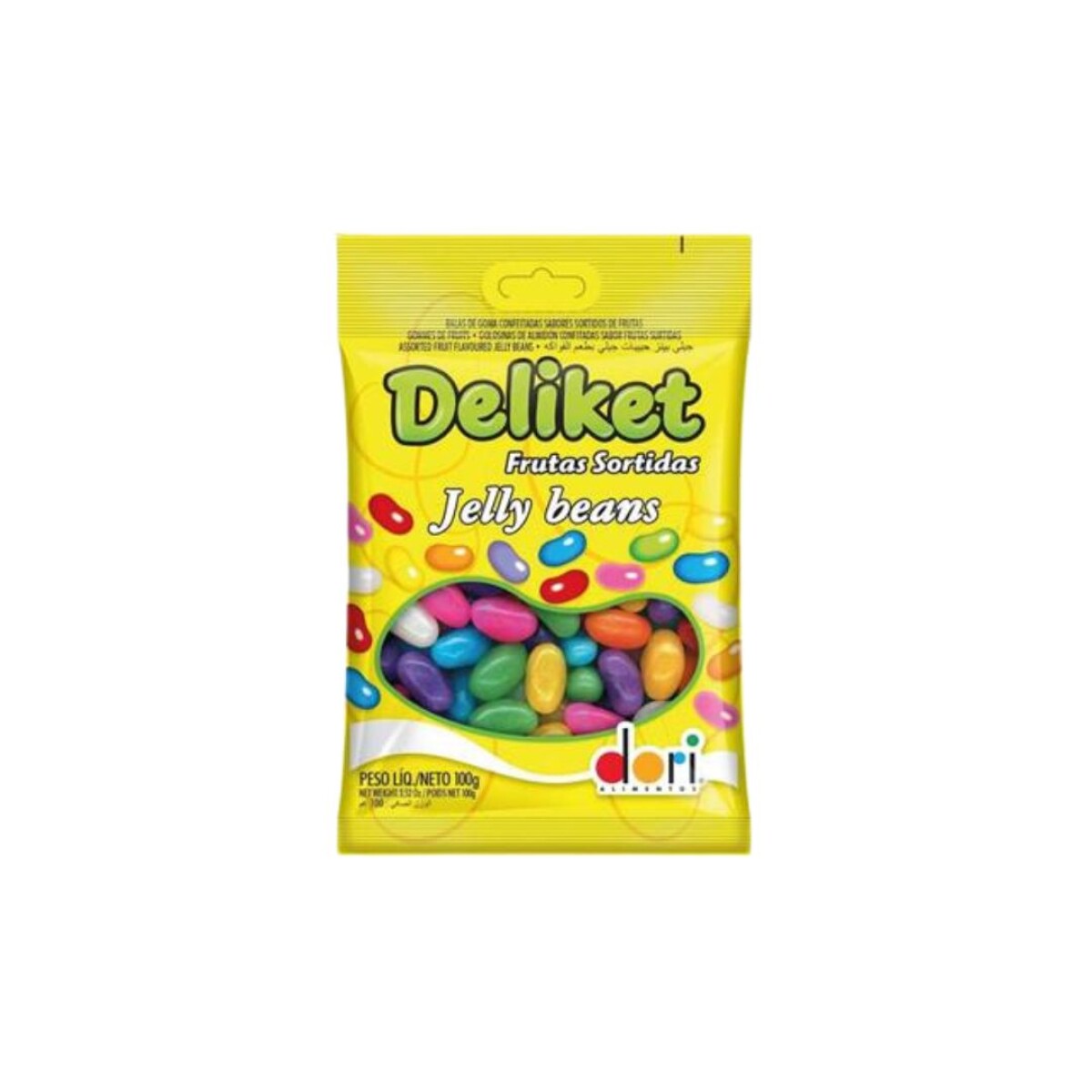CONFITES DORI DELIKET 100GRS JELLY BEANS 