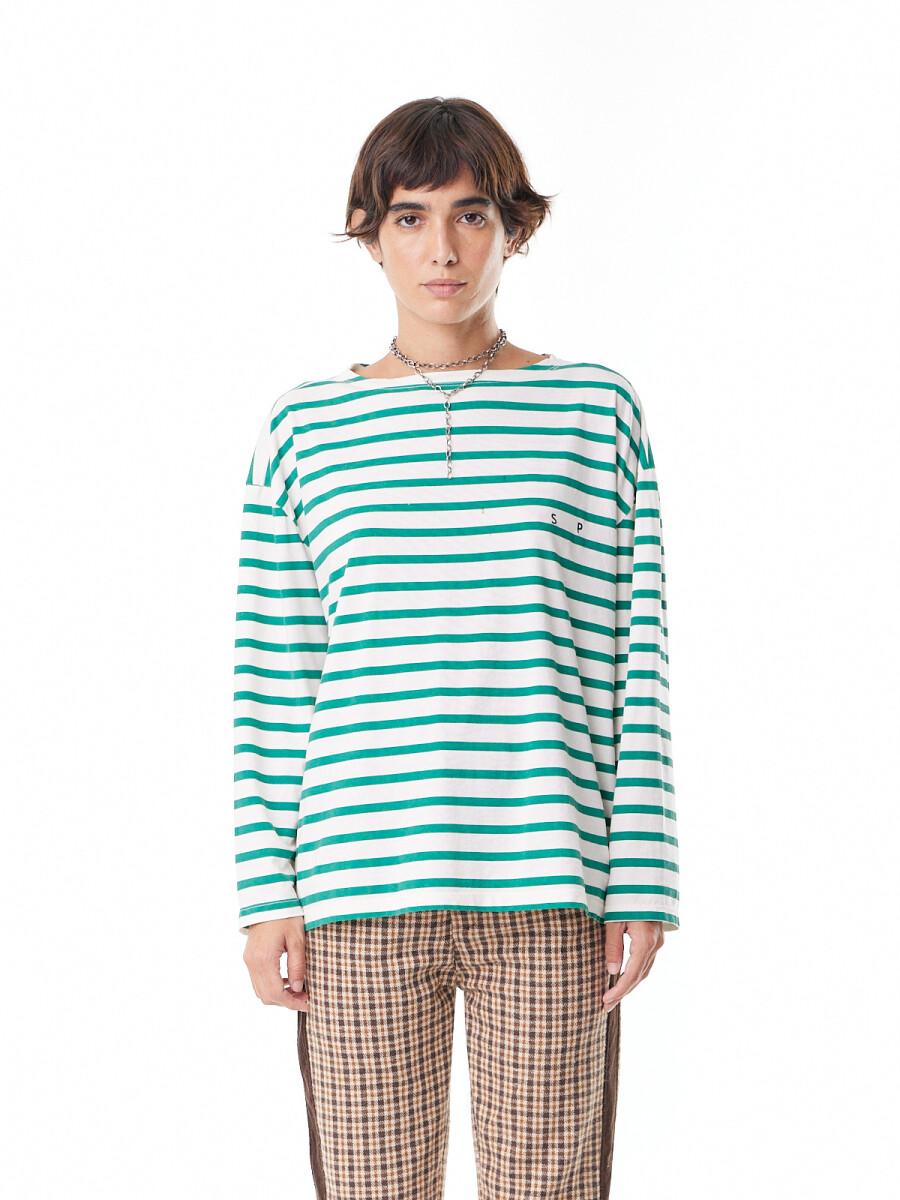 T-shirt Sailor - Verde 