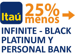 PROMO 25% Itau Vip