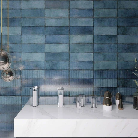 REVESTIMIENTO PARED 30X90 BRILLO RECTIFICADO - GAMA DE AZULES GAMAS DE AZUL