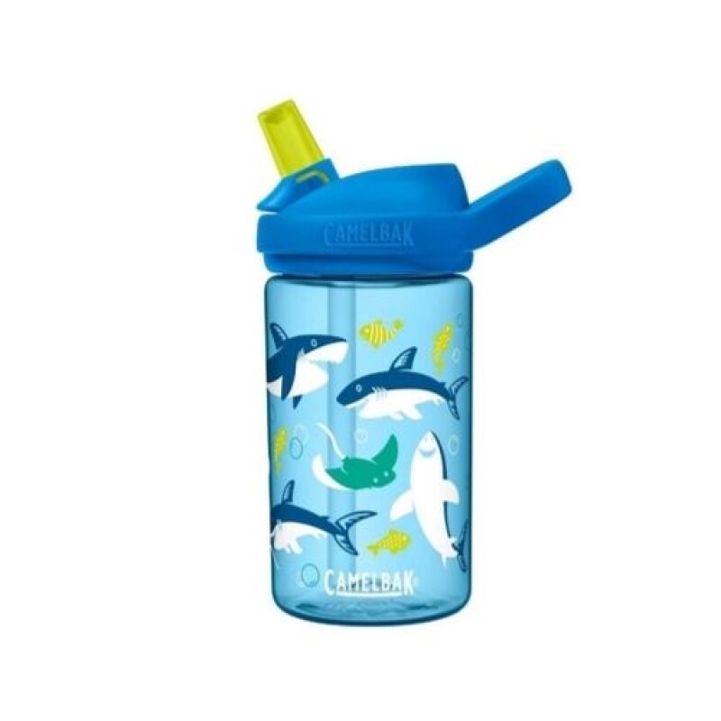 Botella Eddy Kids 400ml - Tiburones Mantarrayas Botella Eddy Kids 400ml - Tiburones Mantarrayas