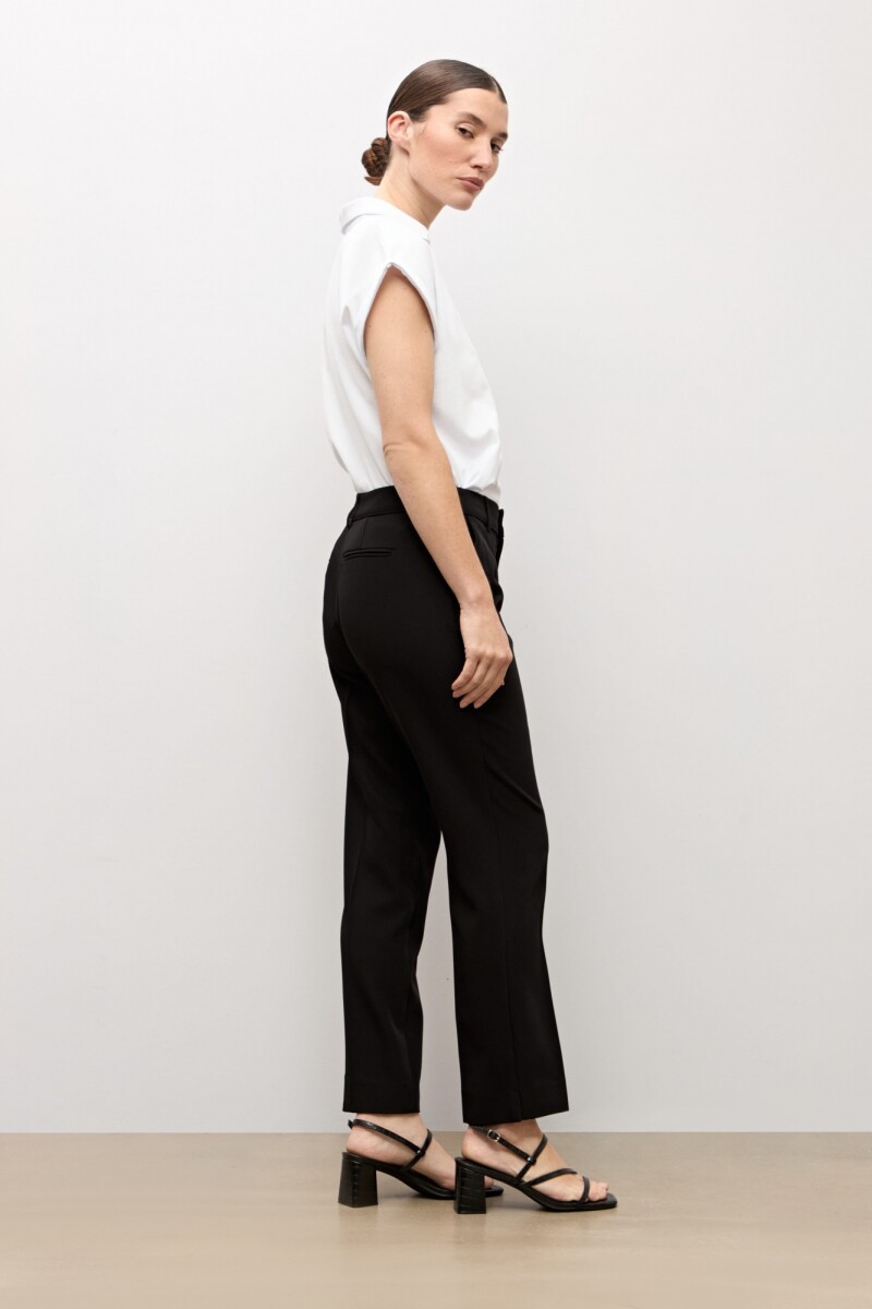 Pantalon slim sastrero negro