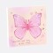 Block De Notas Mariposa Varios Colores Rosa Chicle