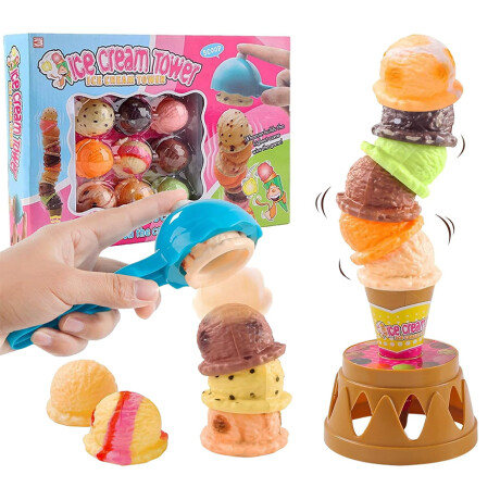 Balance Game! Ice Cream Tower Balance Game! Ice Cream Tower