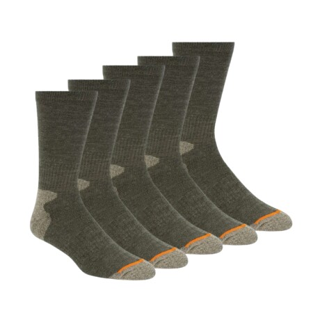 Set x5 medias de lana Weatherproof Verde
