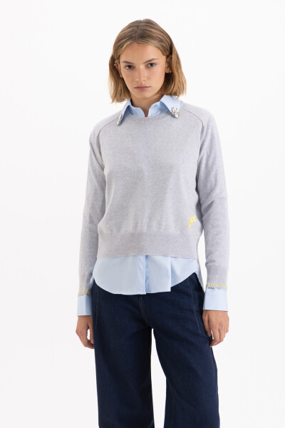 SWEATER MELODY Gris