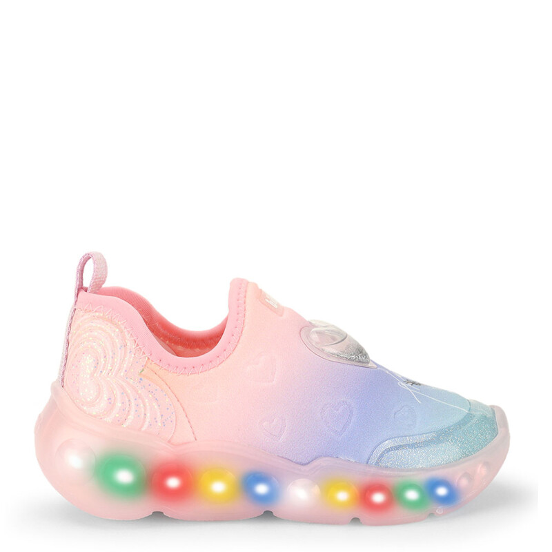 Championes de Niña Bibi Roller Celebretion C/Luces Rosado - Lila