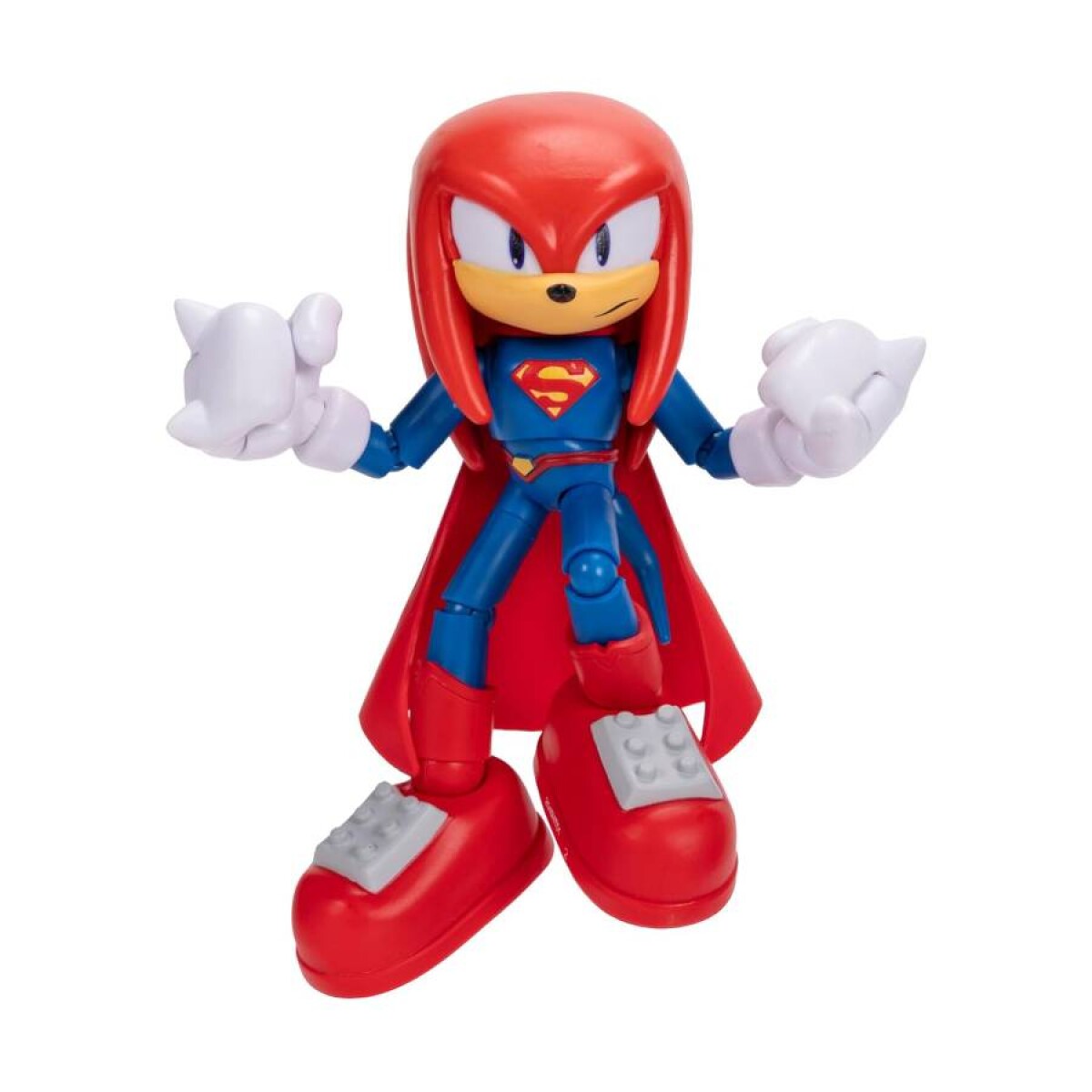 Figura DC x Sonic The Hedgehog - Knuckles as Superman - 13cm 