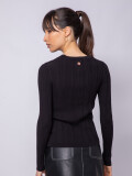 CARDIGAN GREENWICH Negro