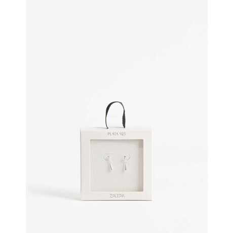 Aros Cortos De Plata 925 Plateado