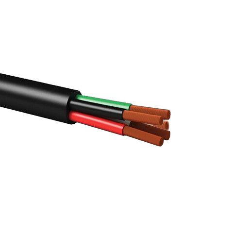 Cable bajo goma negro 5x6mm² - Funsa N06192