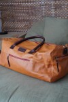 Weekender Bag Honey Red Zip