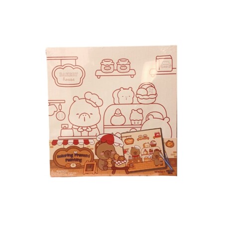 Canvas para pintar capybara Canvas para pintar capybara