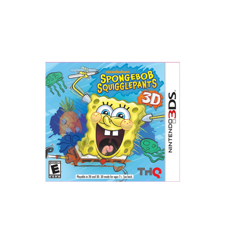 3DS Spongebob Squigglepants 3D 3DS Spongebob Squigglepants 3D