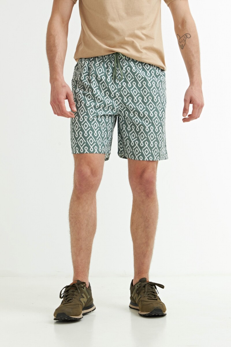Short de baño VERDE