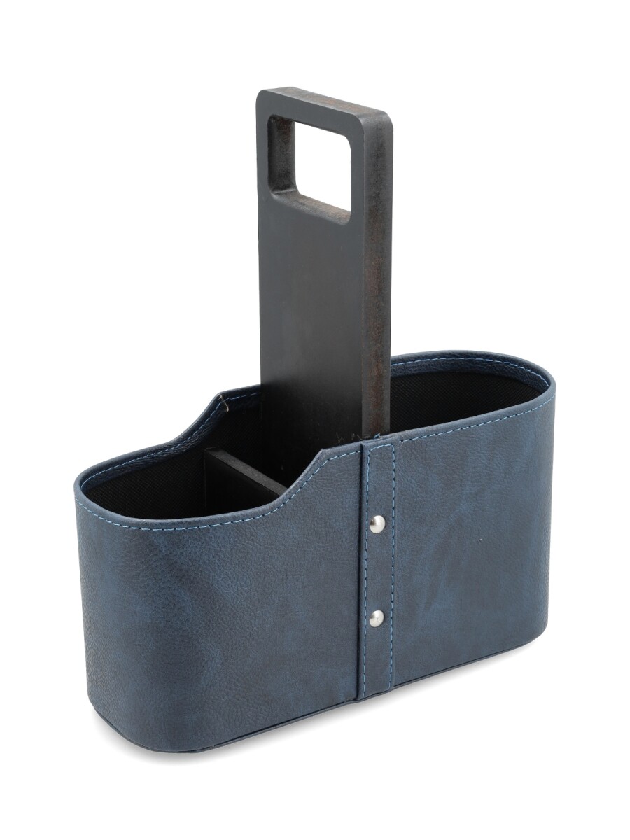 Matera de Auto en Madera - Azul 