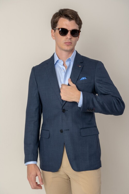 Saco Summer Classic Fit Azul
