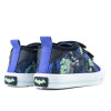 Championes DC Batman con Velcro de Niños - BATCSS25004 Azul-negro