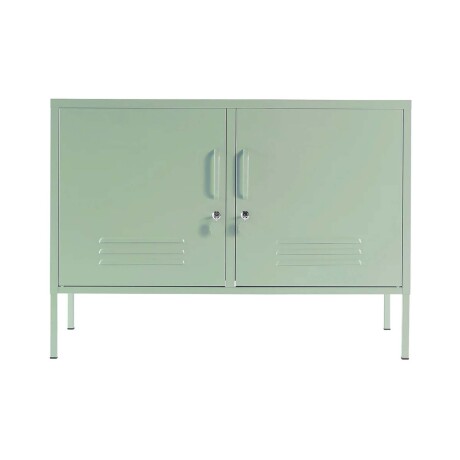 RACK PARA TV 2P METAL VERDE OLIVIA