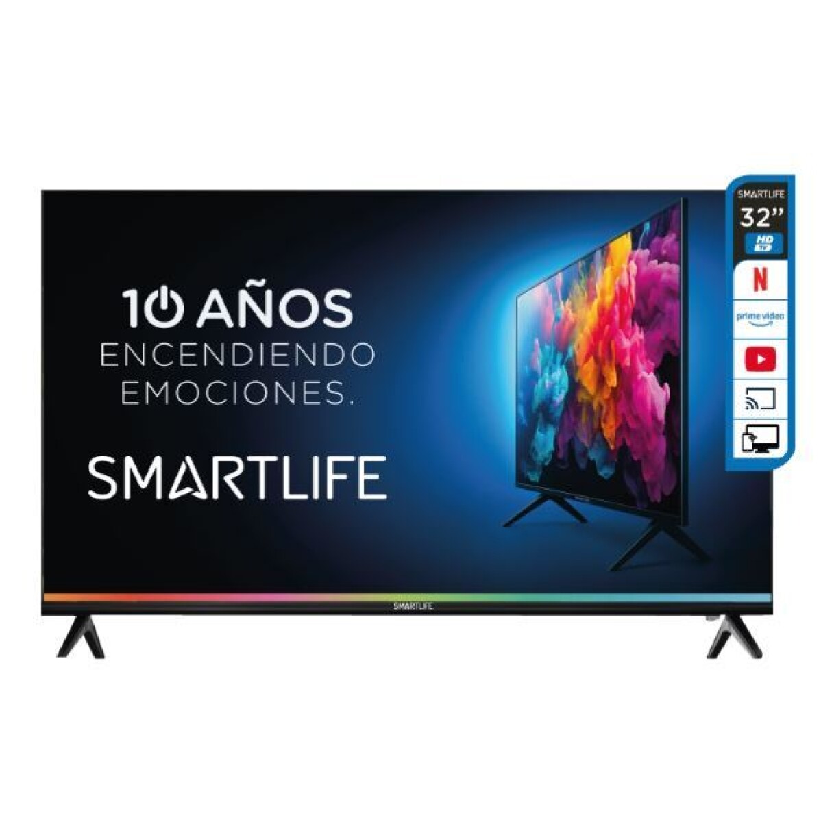 Televisor Smart TV 32" Smartlife SLTV32HDNX25 