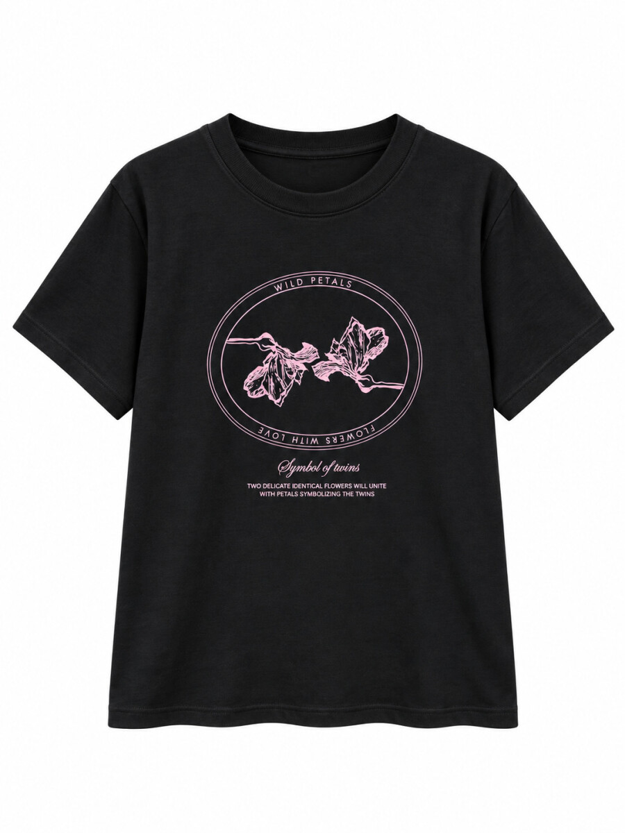 REMERA LILA - VARIANTE 1. 