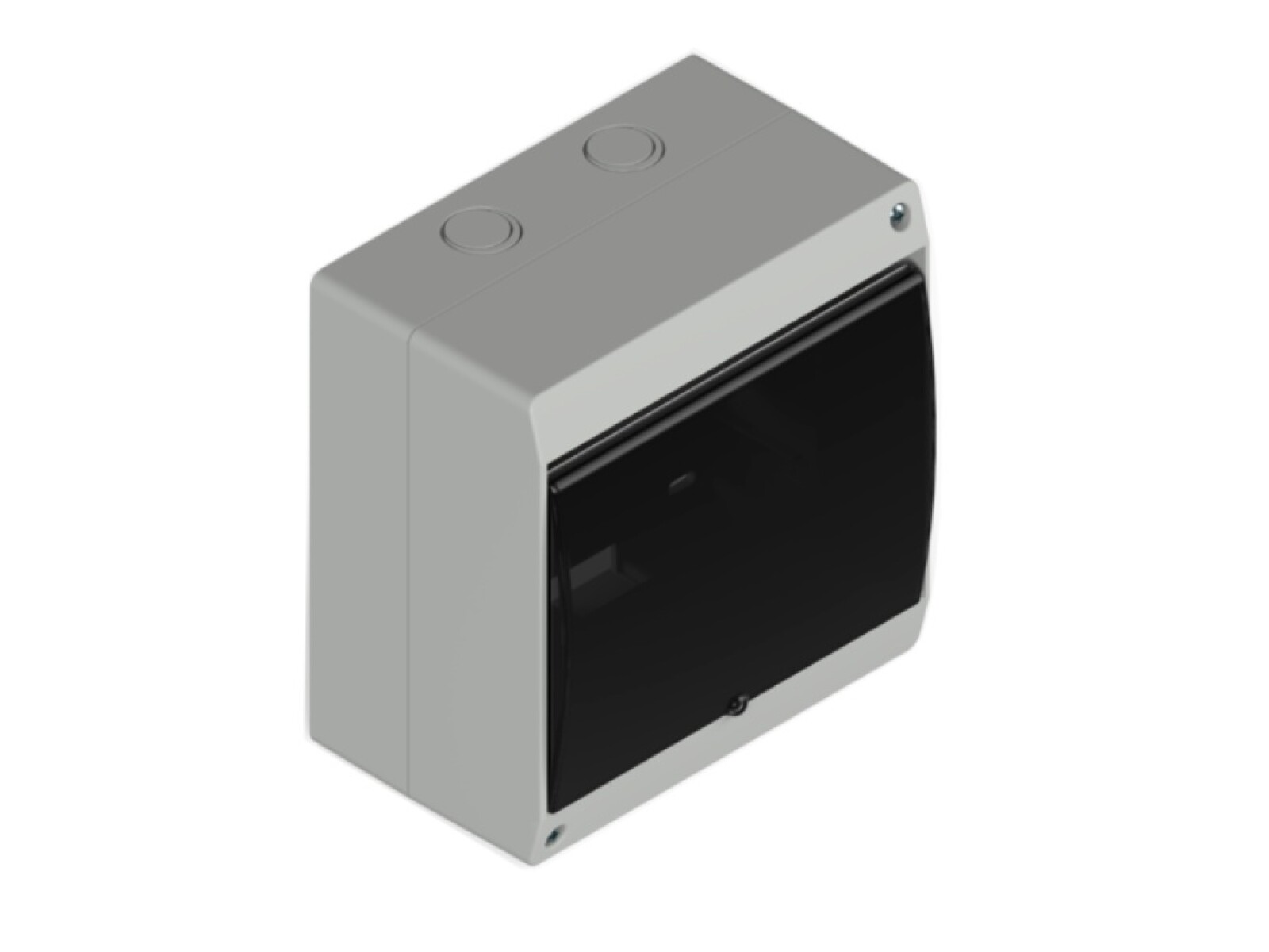 TABLERO ADOSAR EXT. P/TM 8 bocas c/tapa - GRIS. GENROD 