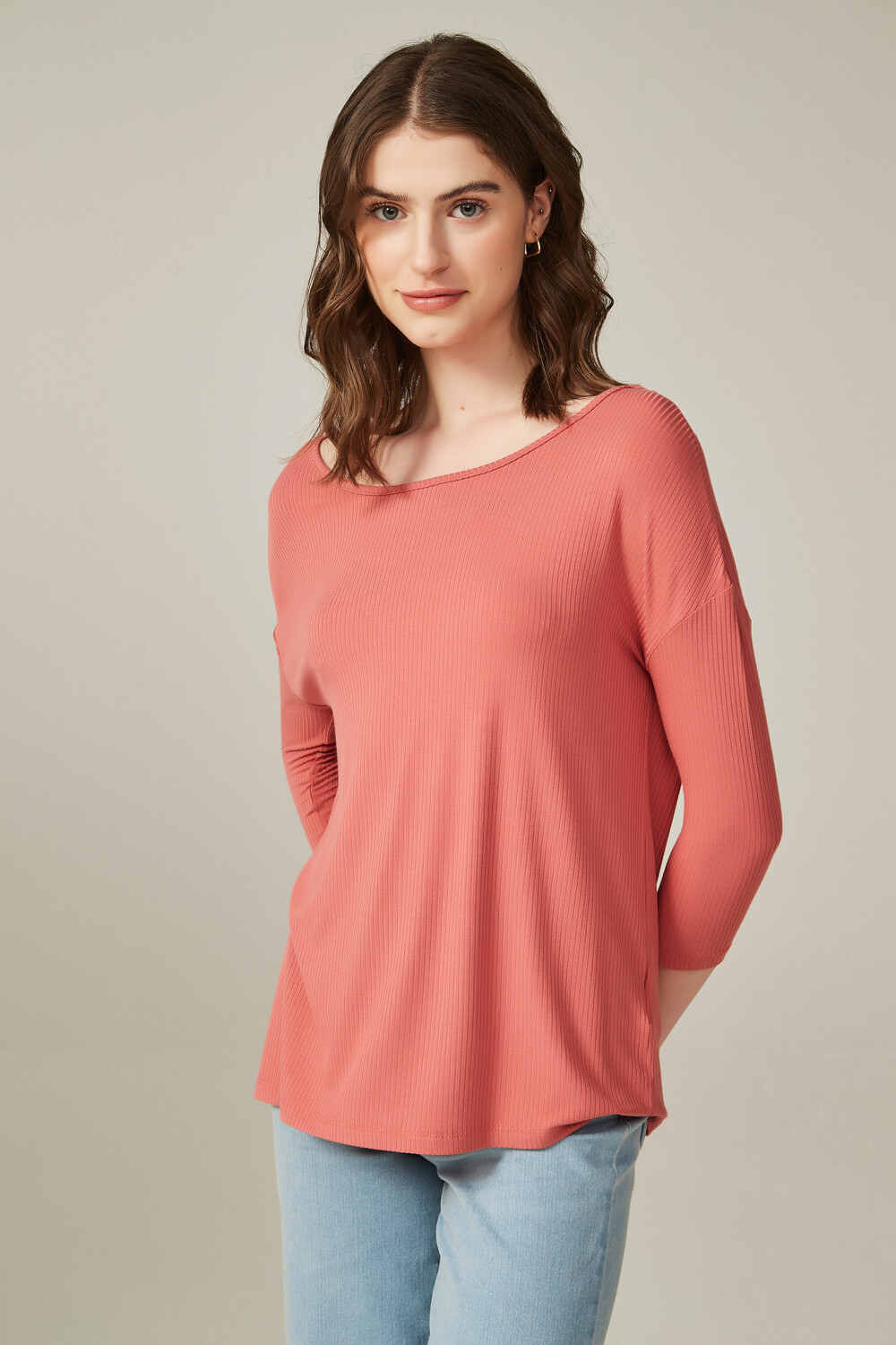 Remera Capachoas Rosa Oscuro