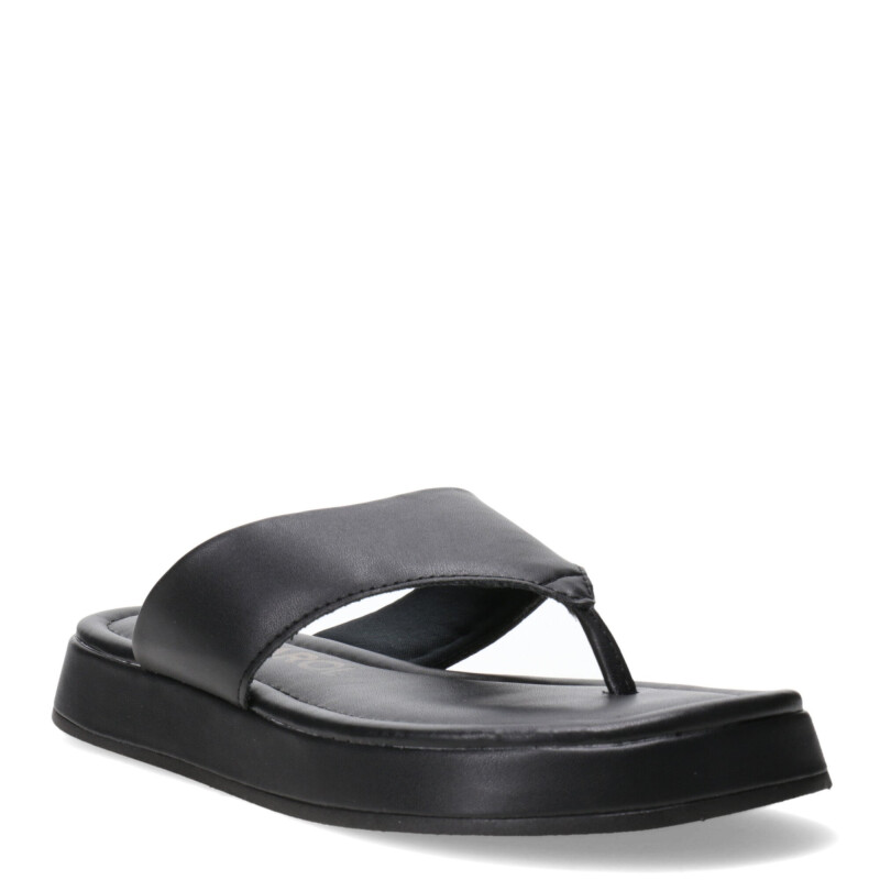 Sandalias de Mujer Miss Carol PLATS estilo chancla Negro