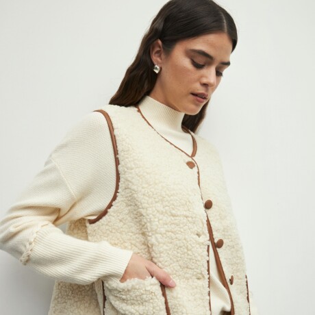 CHALECO ALDEN Hueso