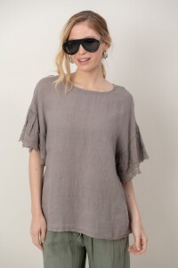 BLUSA CHANTAL Visón