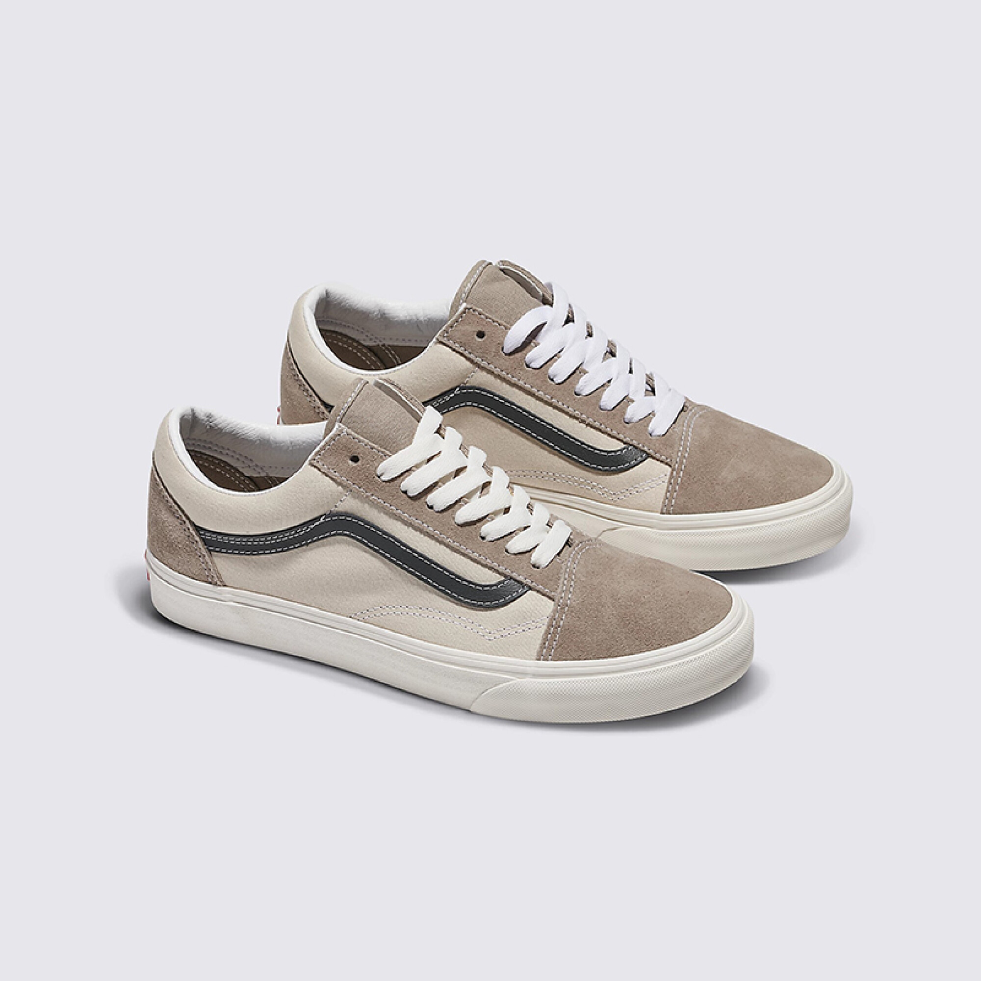 Vans old skool hombre beige sale