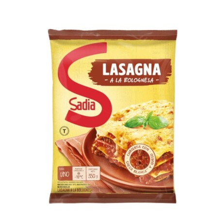 LASAGNA BOLOGNESA 350GRS (INDIVIDUAL) LASAGNA BOLOGNESA 350GRS (INDIVIDUAL)