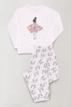Pijama castillo m/l Blanco