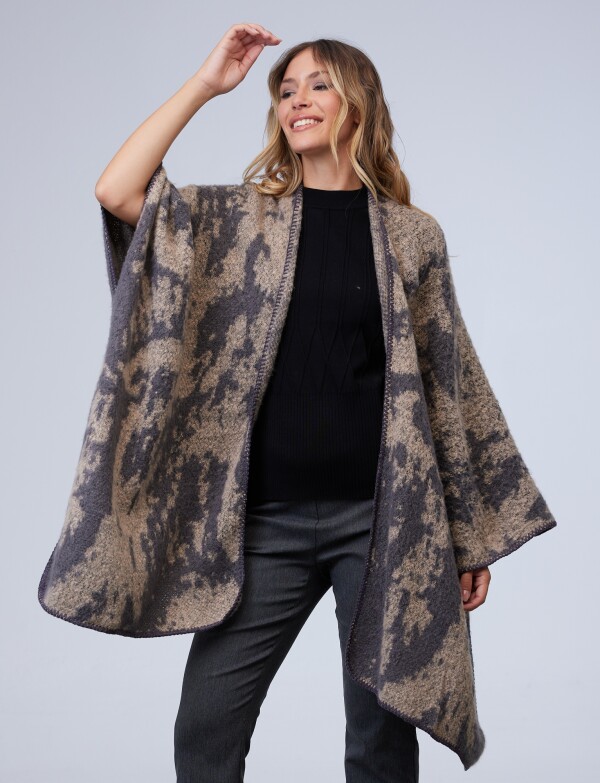 Kimono Soft MULTI/GRIS