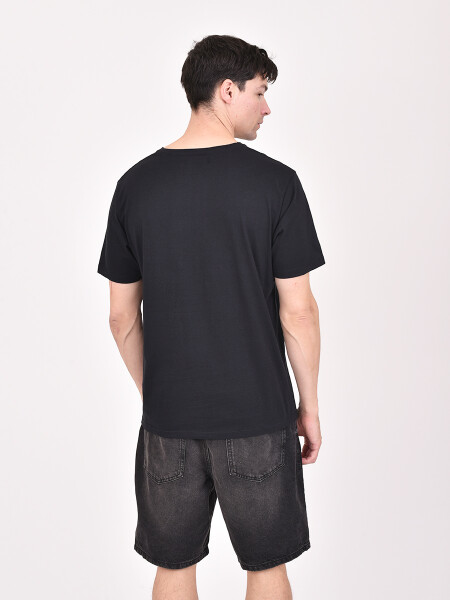 REMERA PARADISE NEGRO